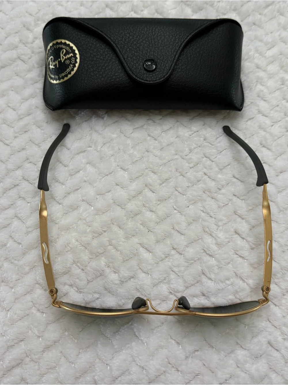 Ray Ban B&L Orbs Axis VINTAGE sunglasses Gold Glasses Orb
